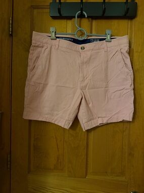 crown & ivy Light Pink Jean Shorts